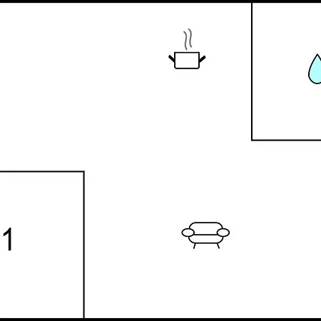 Appartement 1 Bedroom Cozy In *